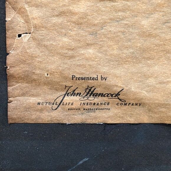 In Congress July 4 1776 US Declaration of Independence Printed Frame 18x19 - Picture 4 of 13